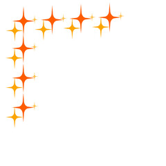 Happy New Year Star Decoration