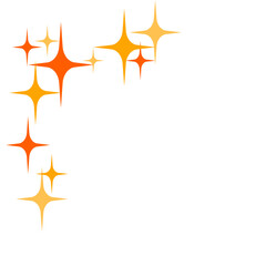 Happy New Year Star Decoration