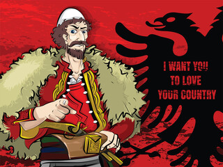 Albanian wise men patriot, love our country motivation