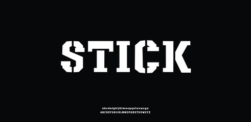 Modern Bold Font. Sans Serif Font. Regular Italic Uppercase Lowercase Typography urban style alphabet fonts for fashion, sport, technology, digital