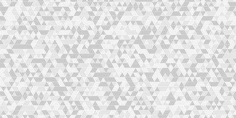 Modern low polygon abstract paper design. white and gray pattern square background. Geometric print composed of triangles. white triangle tiles pattern mosaic wallpaper background.	