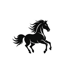 Majestic Black Stallion - A Powerful Symbol of Freedom and Grace.