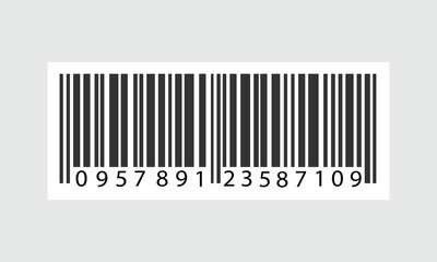 Universal product barcode for retail and logistics identification Vector