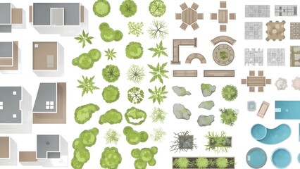 Happy Cartoon Clown Character Illustration Isolated on White with Tracing Outline for Coloring Book