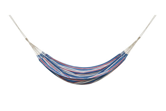 Hammock hanging for relaxation and leisure.
