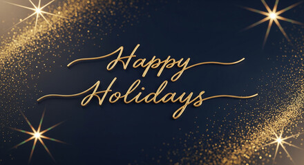 Happy holidays greeting