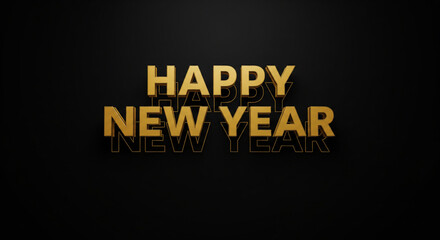 Happy new year celebration