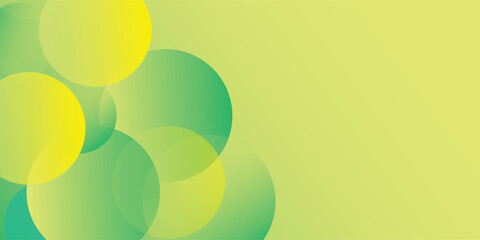 Green blue and yellow abstract background geometric modern