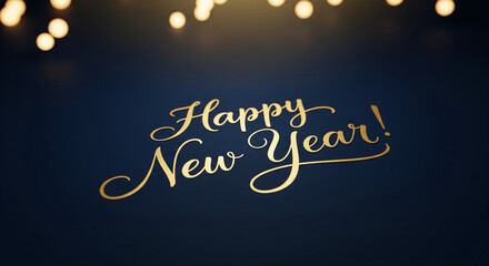 Happy new year festive greeting