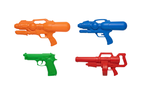 Water gun toy for summer play and fun