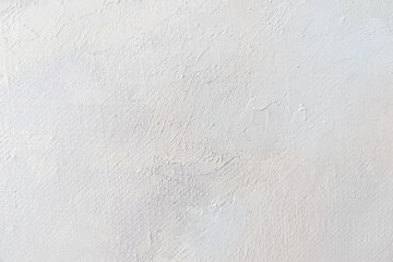White pastel strokes of oil paint on canvas, background.