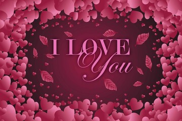 Naklejka premium happy valentines day