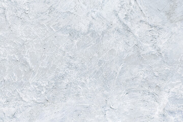 White pastel strokes of oil paint on canvas, background.