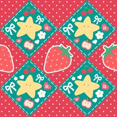 A cute pastel coquette seamless pattern featuring soft ribbons, bows, hearts, and delicate decorative elements. Perfect for gift wrapping, scrapbook paper, stationery design, textile prints, and girly