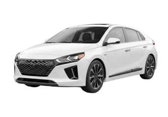 Sleek white electric car, modern design for eco-friendly transportation, perfect for sustainable lifestyles