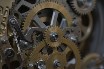 the gears of a clockwork mechanism