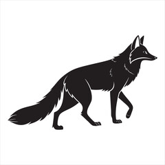 Free Peak Fox Silhouette