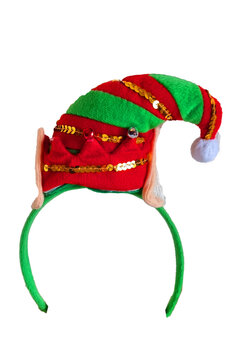 gobling hairband solated for xmas background
