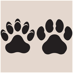 paw print vector