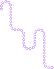 Circle flow moves along a line shaped with wave-based motion and soft curve transitions.