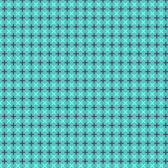 Turquoise Cross Pattern Seamless Background
