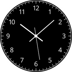 Vintage and modern clock faces with Roman numerals retro hands, modern. Mechanical clock faces, arabic numerals, bezel. Timer, stopwatch. Analog Face Blank clock dial with hours, minutes, and seconds