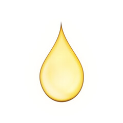 Glowing gold oil drop of cosmetic serum and skincare liquid as a luxury element. Ideal for beauty product packaging, wellness branding, advertising design and social media graphics.
