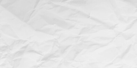 White background with aesthetic paper accents. Crumpled paper texture background. White crumpled paper background.