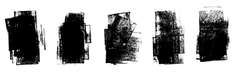 Grunge Stamped Smudge  Backgrounds Vector Set