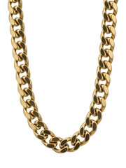 Gold Chain Necklace PNG Heavy Luxury Jewelry Design