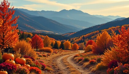 Thanksgiving corn delight canada top view autumn landscape scenic nature beauty