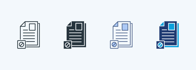 Hidden File Multiple Style Icon Collection