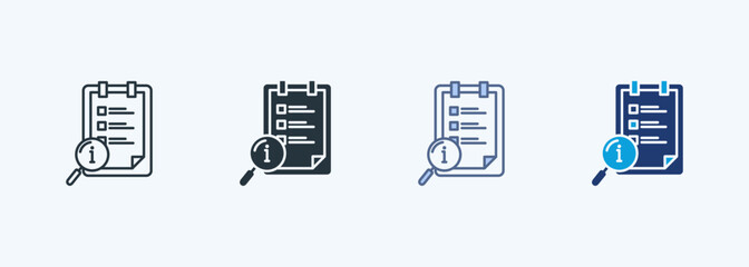 Details Multiple Style Icon Collection