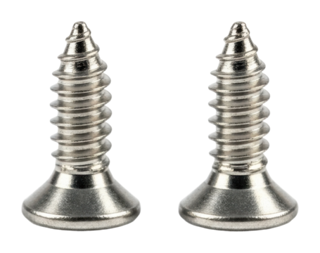 Screw installation techniques workshop tutorial isolated on transparent background