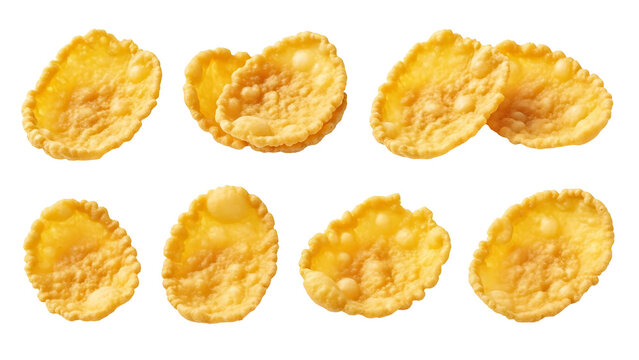 Crispy corn flakes breakfast cereal for healthy start