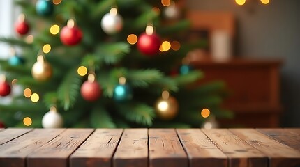 christmas tree and decorations