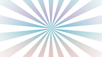 Abstract Grainy Radial Sunburst Background. Vintage Gradient Ray Burst with Retro Noise Texture for Social Media, Poster Design, and Presentation
