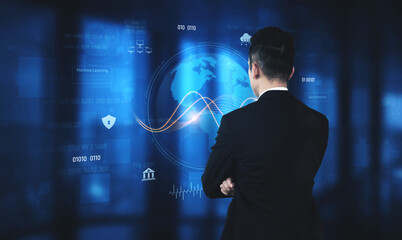 Global AI and data processing system enhances data, AI, and processing efficiency through digital network and global integration of intelligent technology Vouch