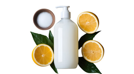 Liquid Hand Wash and white Bottle Isolated PNG