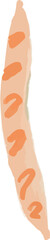 Fototapeta premium Hand-Drawn Watercolor Sketchy Long French Baguette Bread
