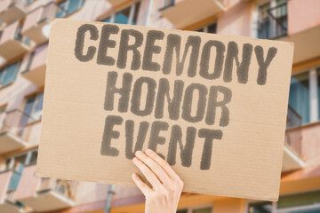 "Ceremony Honor Event" Troops participate in official functions and formal gatherings often. CEREMONY. HONOR. PARADE. FLAG. SALUTE.