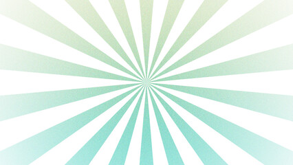 Abstract Grainy Radial Sunburst Background. Vintage Gradient Ray Burst with Retro Noise Texture for Social Media, Poster Design, and Presentation
