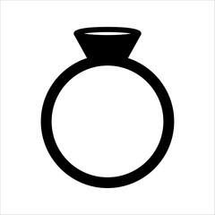 ring icon black