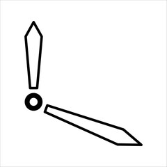 clockwise icon white