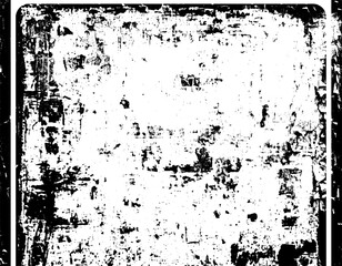 Black splattered rough vintage surface