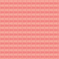Repeating Arrow Pattern in Coral and Pink Tones
