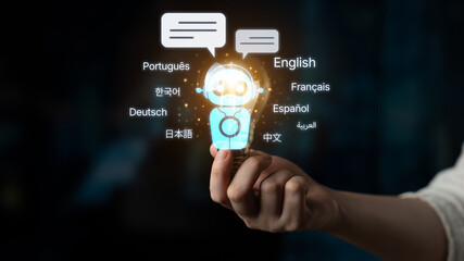 Global communication with multiple languages, digital translation tools, multilingual technology, cross-cultural communication, and virtual language learning environments. Spline