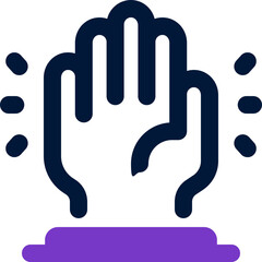 art duotone icon. Sleek and modern vector icon for websites, mobile apps, marketing materials, and corporate design. Fully scalable and ready to use.