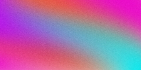 Grainy Noise Texture Abstract Fluid Background with Multicolor Gradient Blending Diagonal Copy...