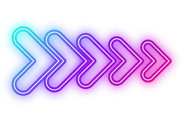 colorful paper clips light